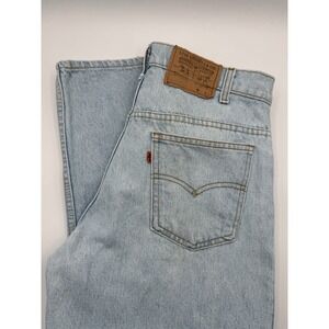 Vintage Levis Jeans Men's 34x30 Light Wash Denim Orange Tab 40509-0249 USA 80s